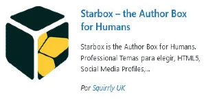 Starbox para autores en Wordpress